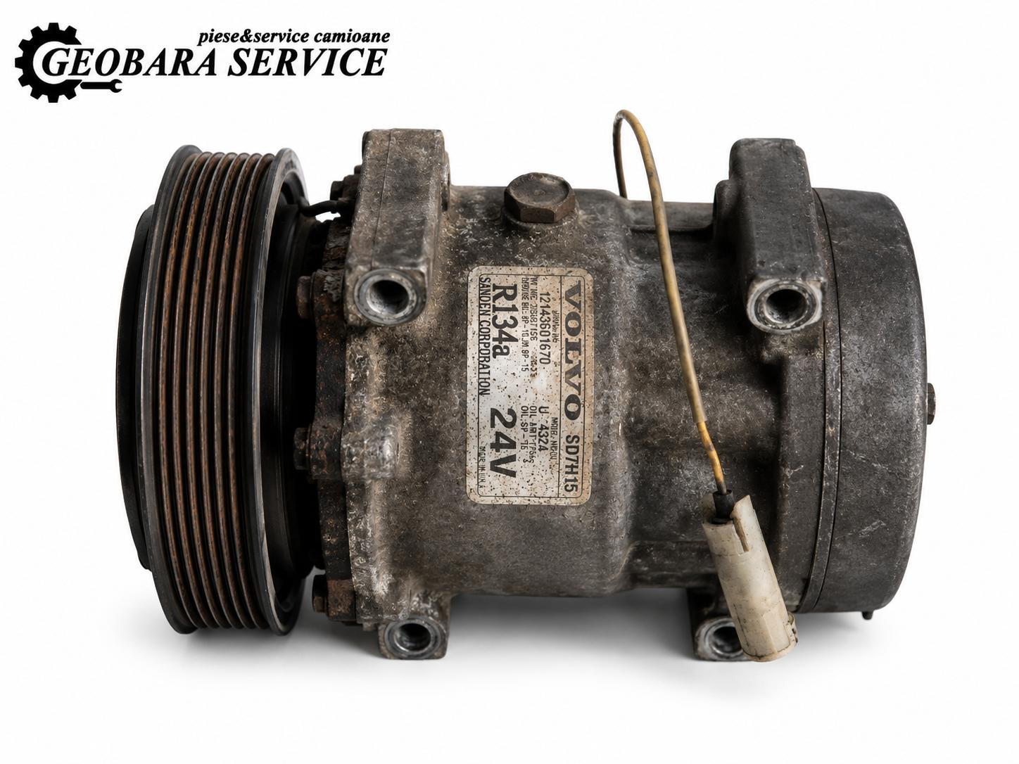 Compresor clima, Volvo FH/FM , OEM 20587125 – Piese Volvo Camioane Dezmembrari Compresor clima, Volvo FH/FM , OEM 20587125